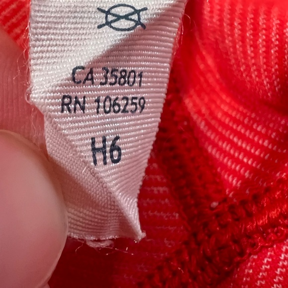 Lululemon P.Y.B. Pant *Denim Love Red Sz 6, Pull On, Medium Rise, Inseam 26" - Picture 6 of 11